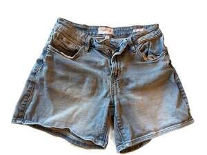 Dear John Ava High Rise Denim Shorts Light Wash Size 27